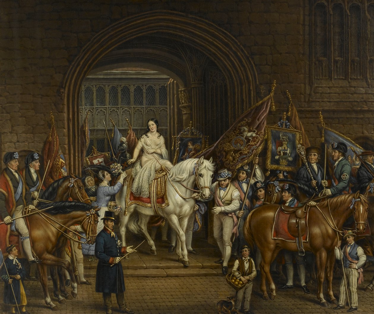 Procissão de Lady Godiva de 1829, 1867 de David Gee