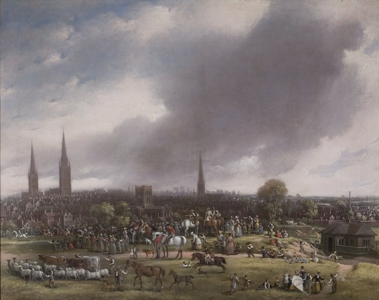 Dia de Lammas, Coventry, 1849 de David Gee
