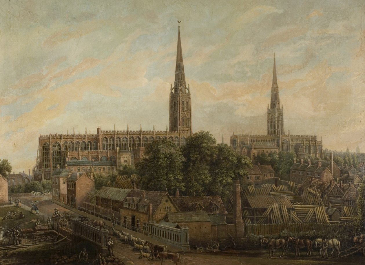 Priory Street, Coventry, 1861 de David Gee
