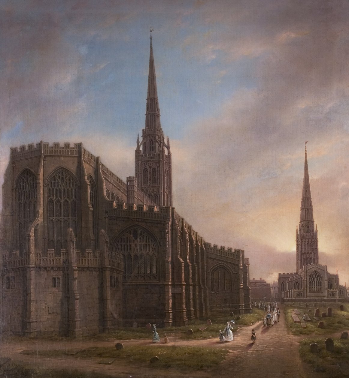 Igrejas de São Miguel e Santíssima Trindade, do Nordeste, Coventry, 1849 de David Gee