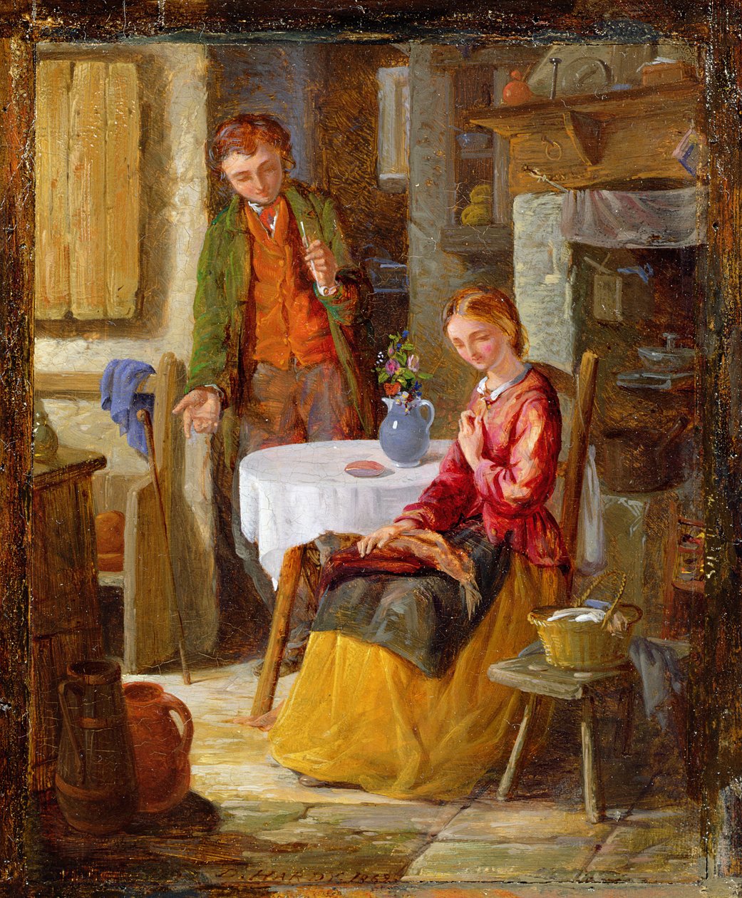 Flerte, 1869 de David Hardy