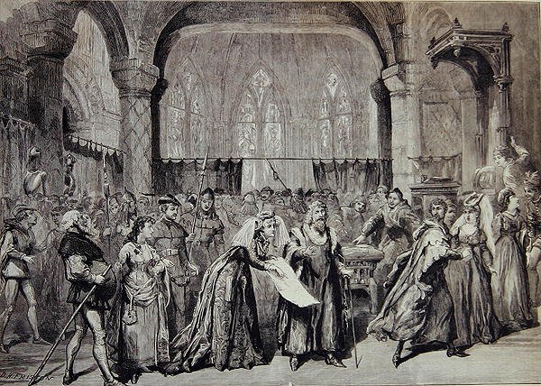 Cena de "The Canterbury Pilgrims", de Charles Villers Stanford de David Henry Friston