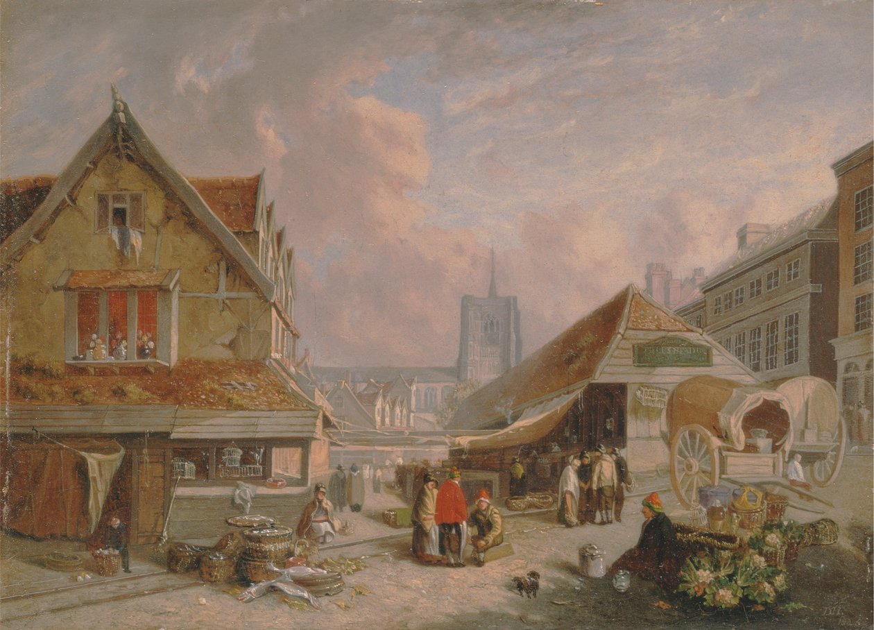 The Old Fishmarket, Norwich de David Hodgson