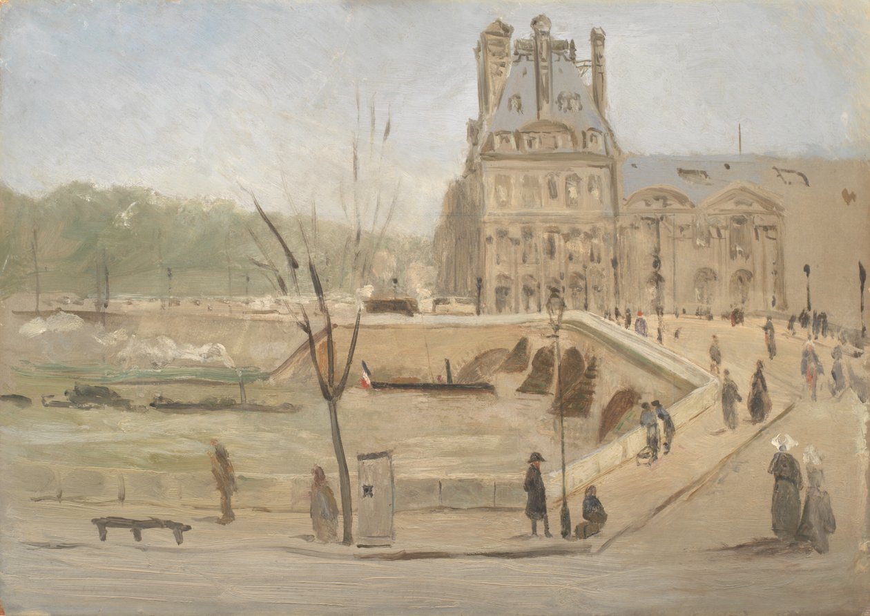 Ponte Real em Paris. Retrato falado de David Jacobsen