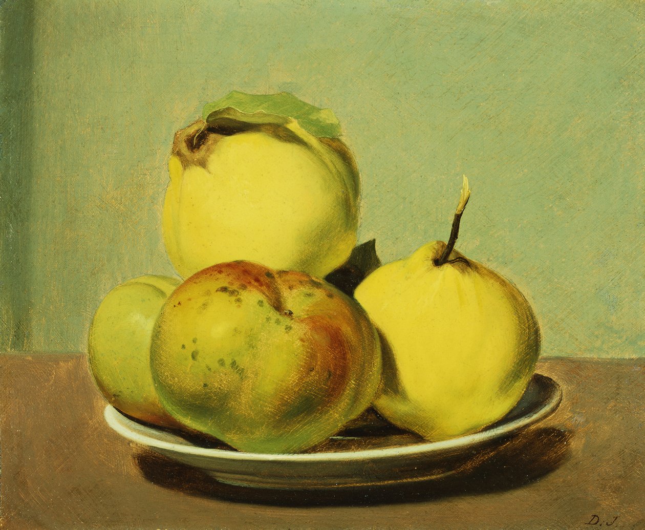 Prato de Maçãs e Marmelos, de David Johnson