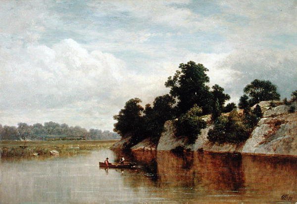 Vista perto de Greenwich, Connecticut de David Johnson