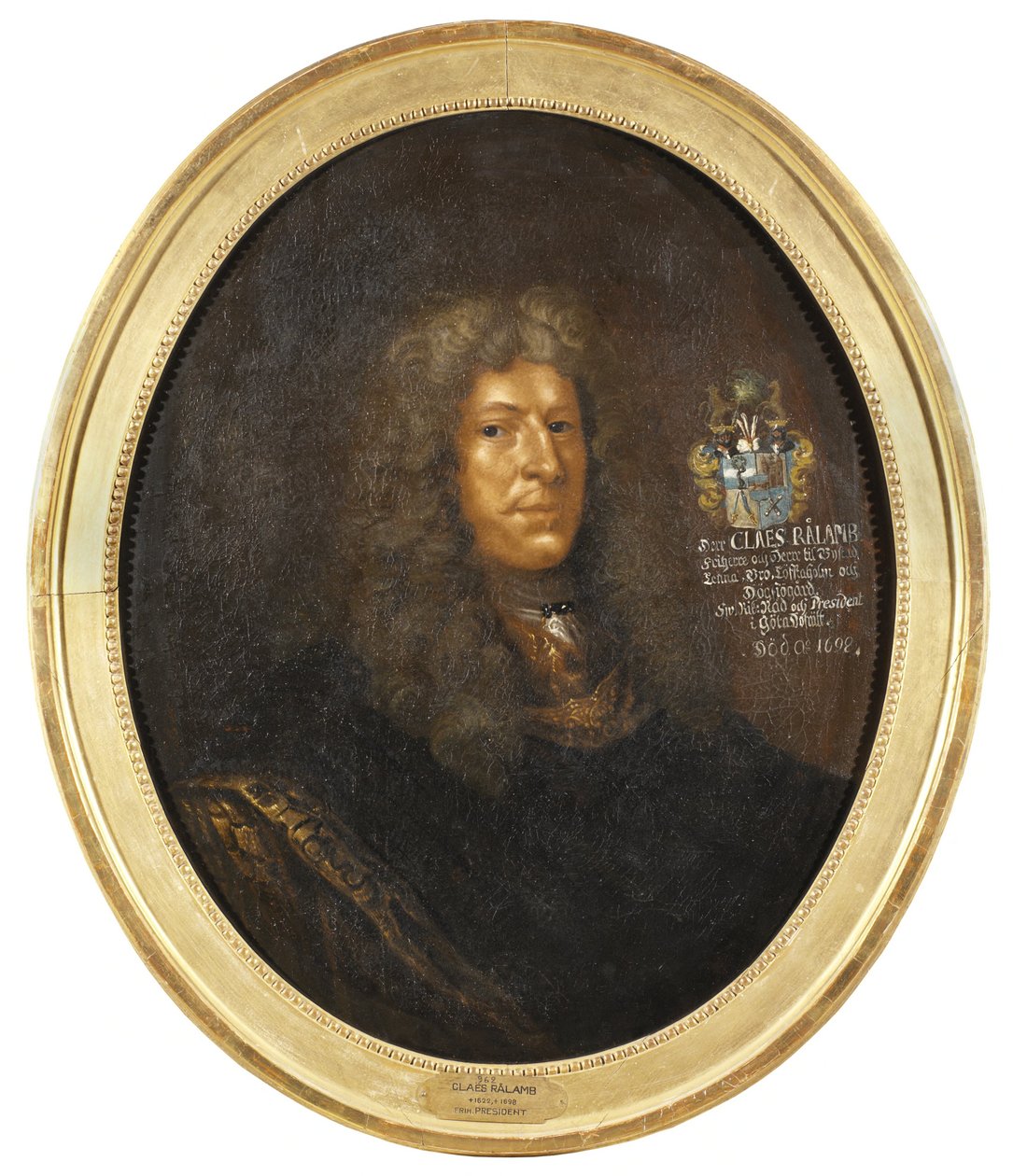 Claes Rålamb, 1622-1698 de David Klöcker Ehrenstrahl