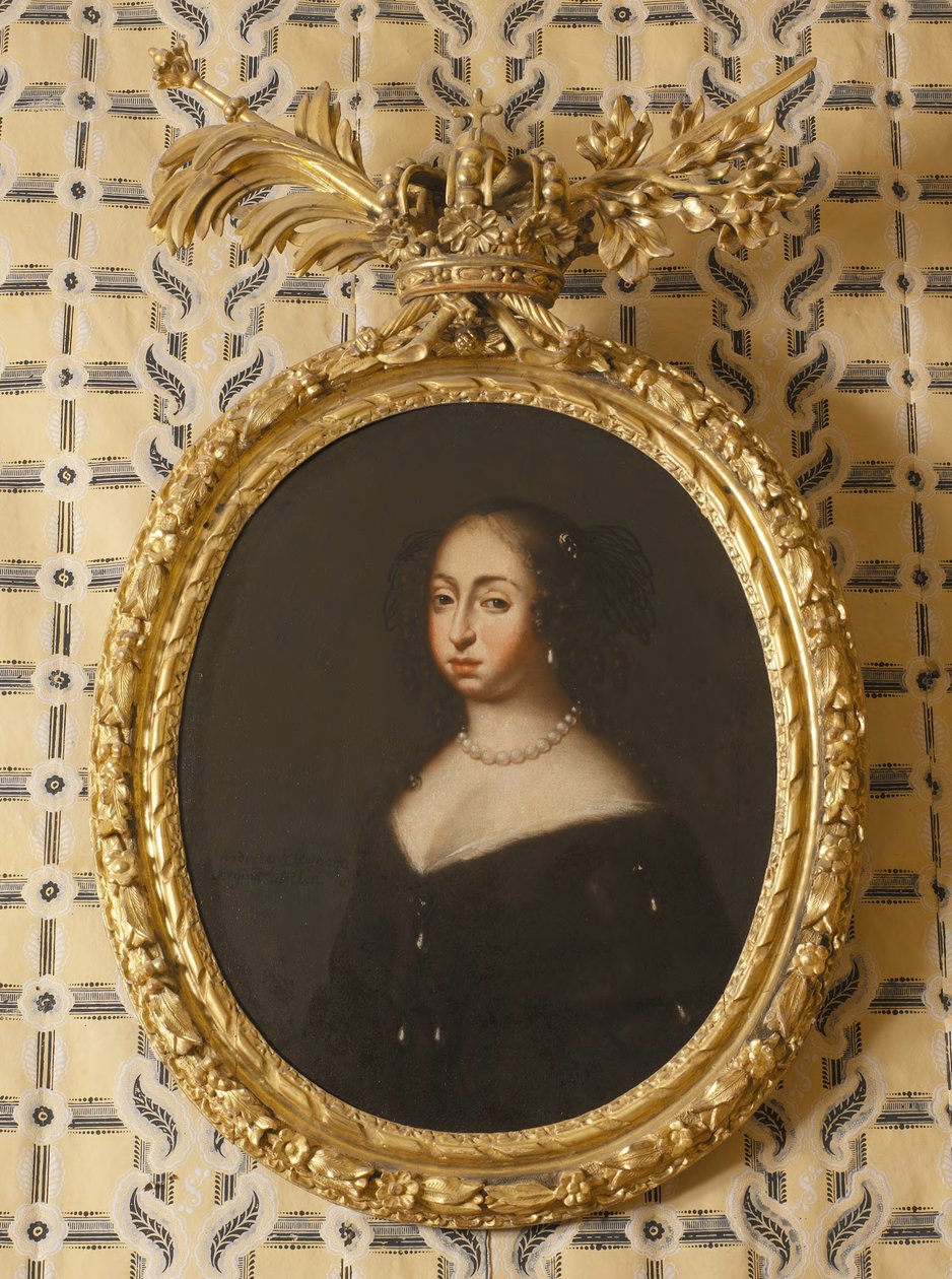 Hedviges Leonor, 1636-1715, rainha da Suécia de David Klöcker Ehrenstrahl