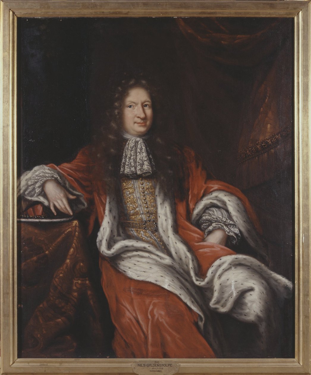 Nils Gyldestolpe, 1642-1709 de David Klöcker Ehrenstrahl