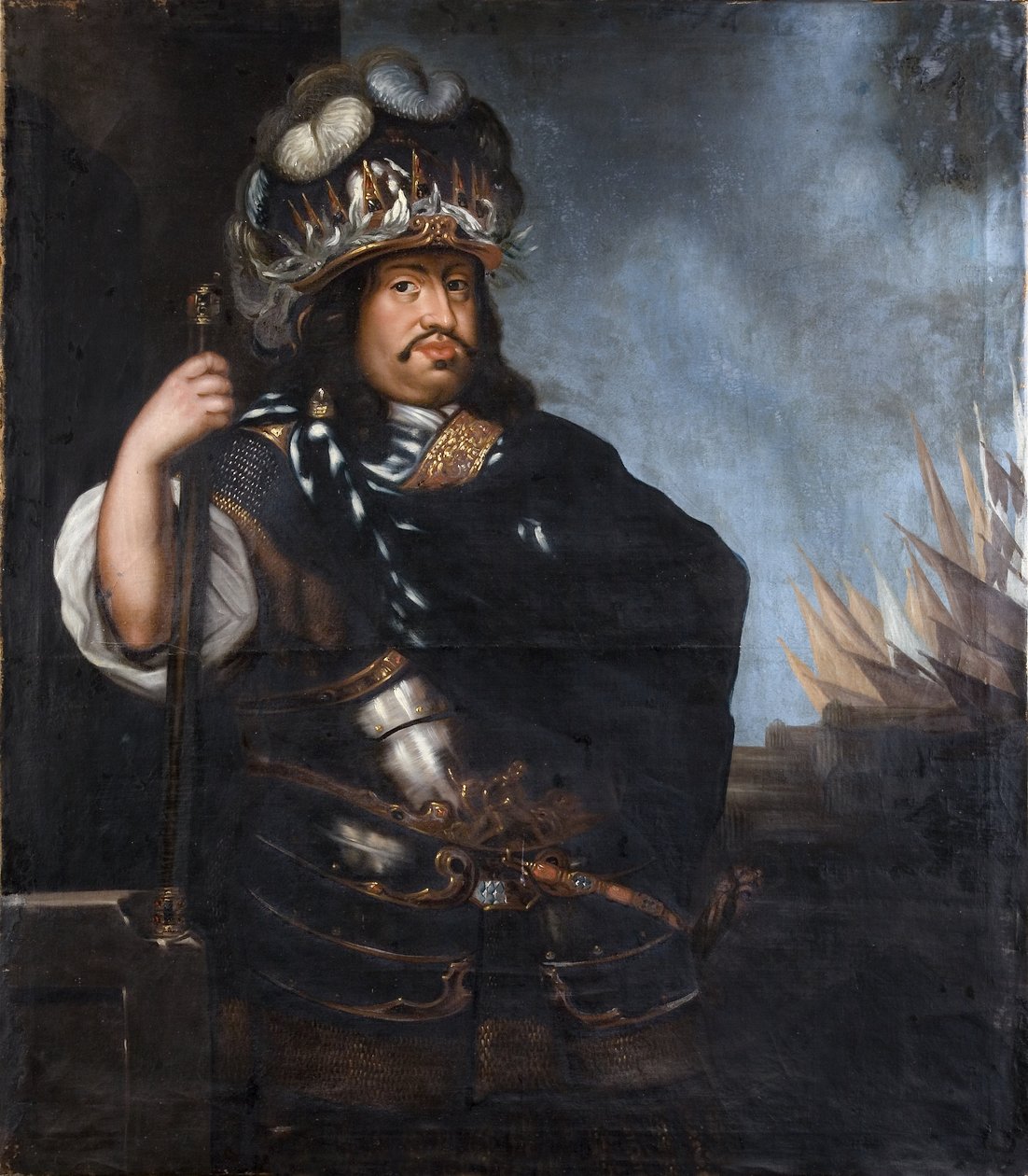 Retrato de David Klöcker Ehrenstrahl
