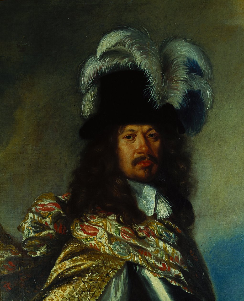 Retrato, homem de David Klöcker Ehrenstrahl