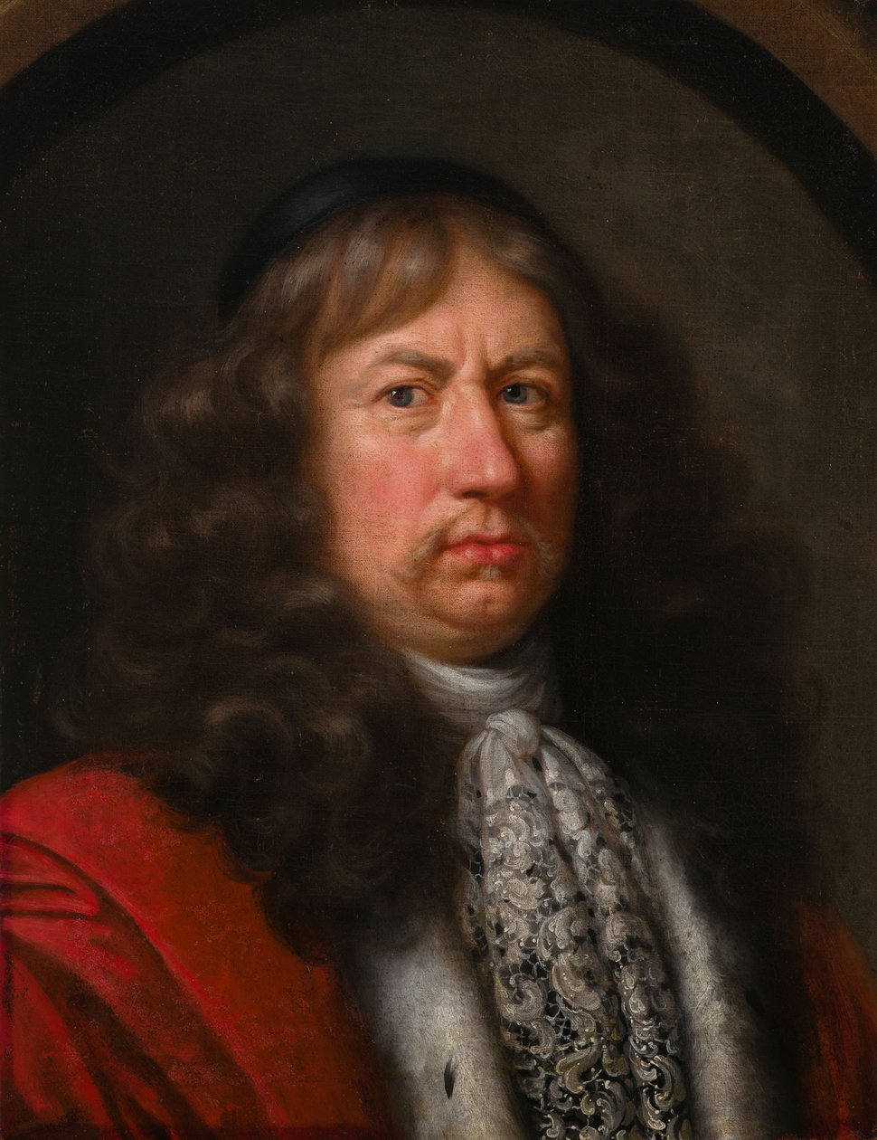 Retrato do conde Bengt Oxenstjerna de David Klöcker Ehrenstrahl