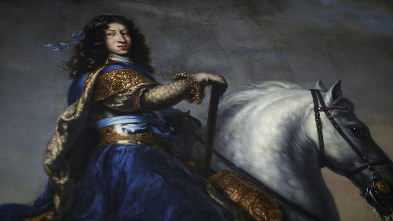 Retrato equestre de Carlos XI da Suécia de David Klöcker Ehrenstrahl