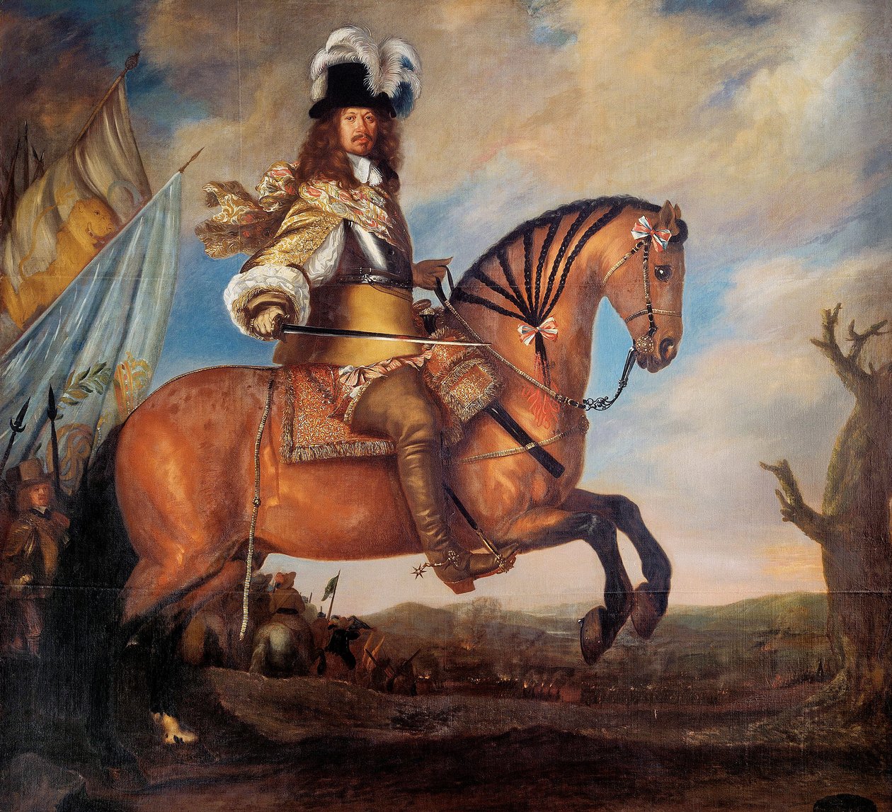 Carl Gustaf Wrangel (1613 - 76) de David Klöcker Ehrenstrahl