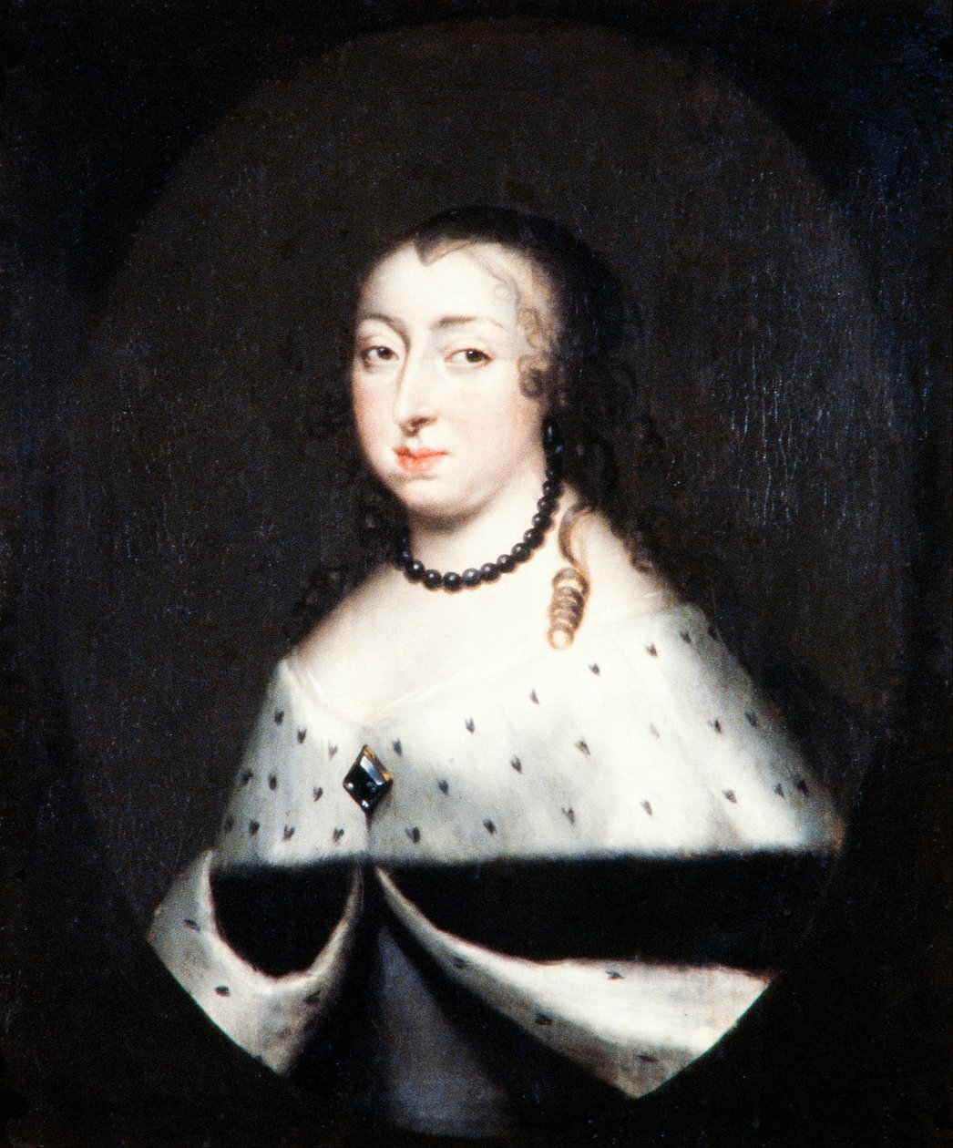 Hedvig Eleonora, rainha viúva da Suécia 1660-1719 de David Klöcker Ehrenstrahl