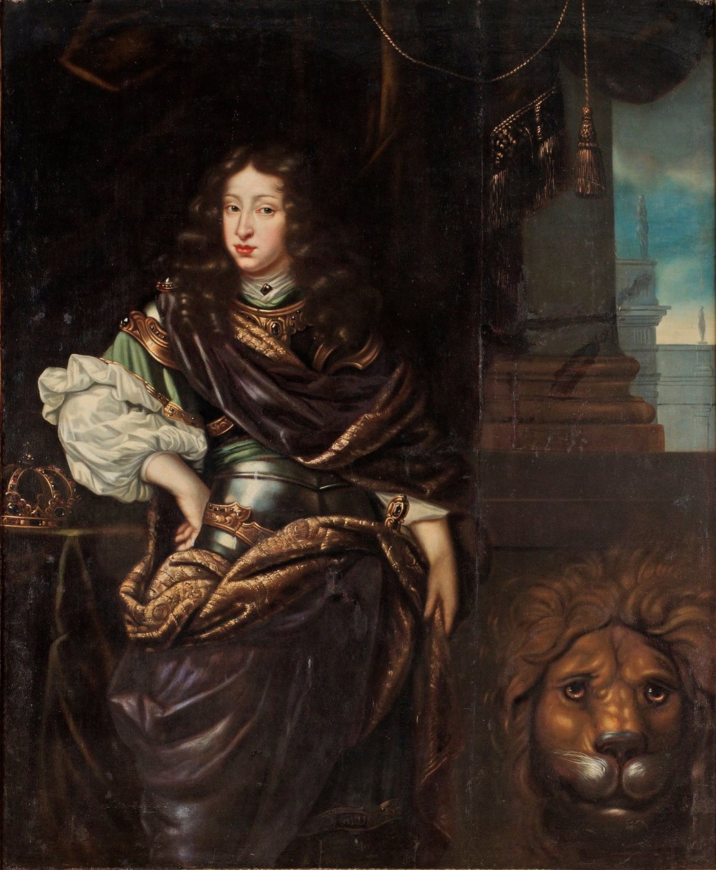Retrato de Carlos XI da Suécia 1655-1697 de David Klöcker Ehrenstrahl