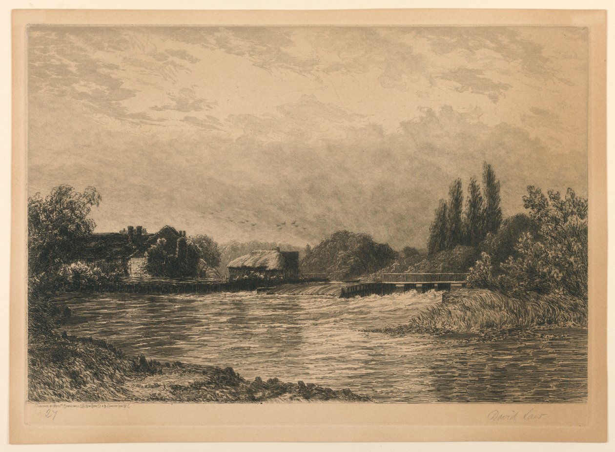 Açude de Pangbourne de David Law