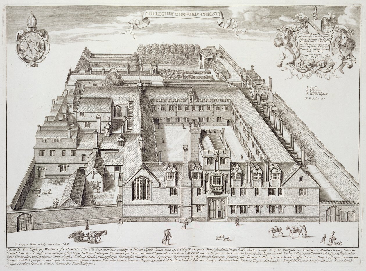 Corpus Christi College, Oxford, de 