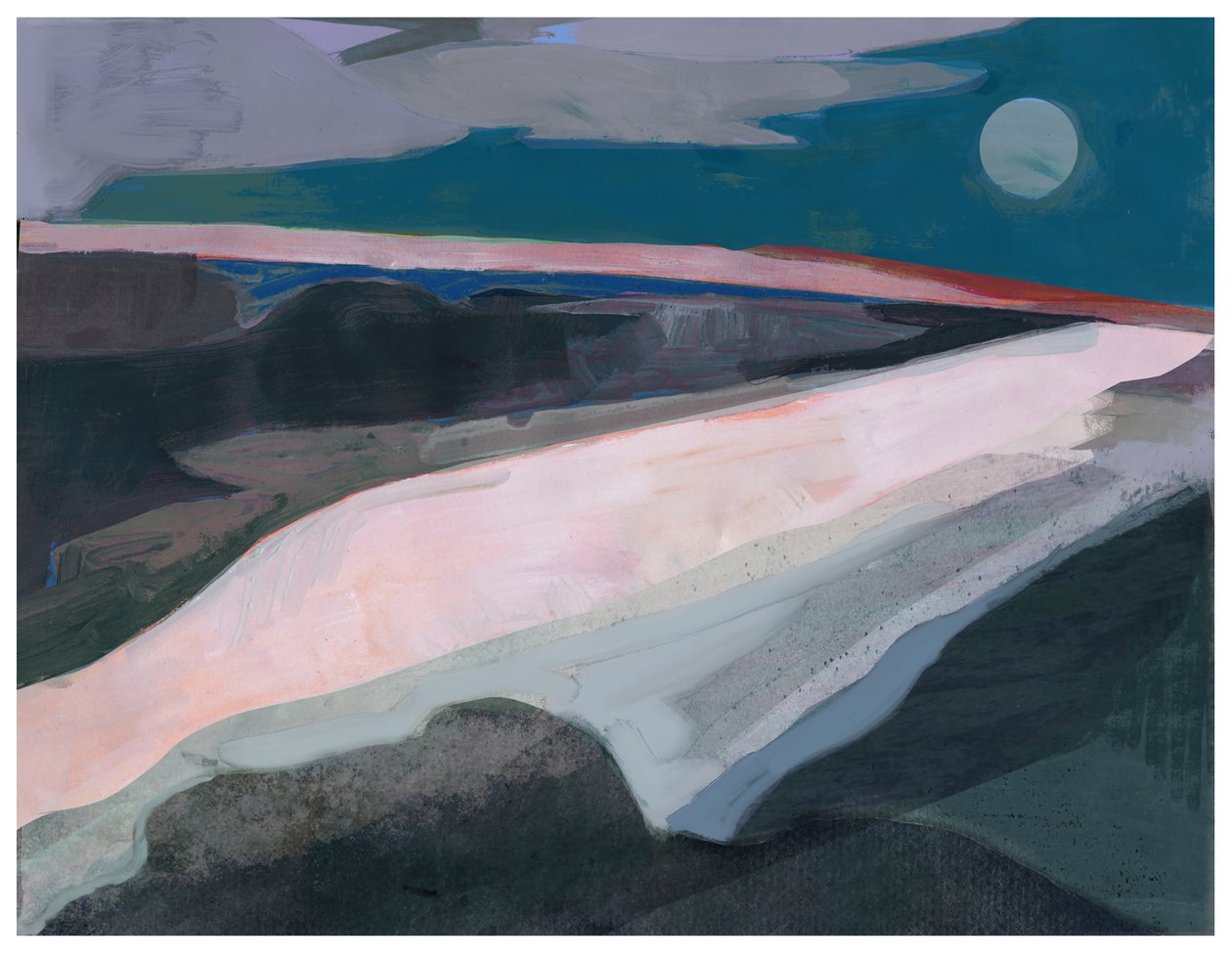 Broadstairs, 2023 (técnica mista) de David McConochie