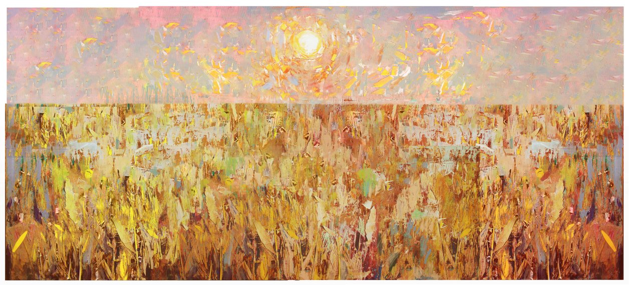 Colagem Cornfield, 2017 de David McConochie