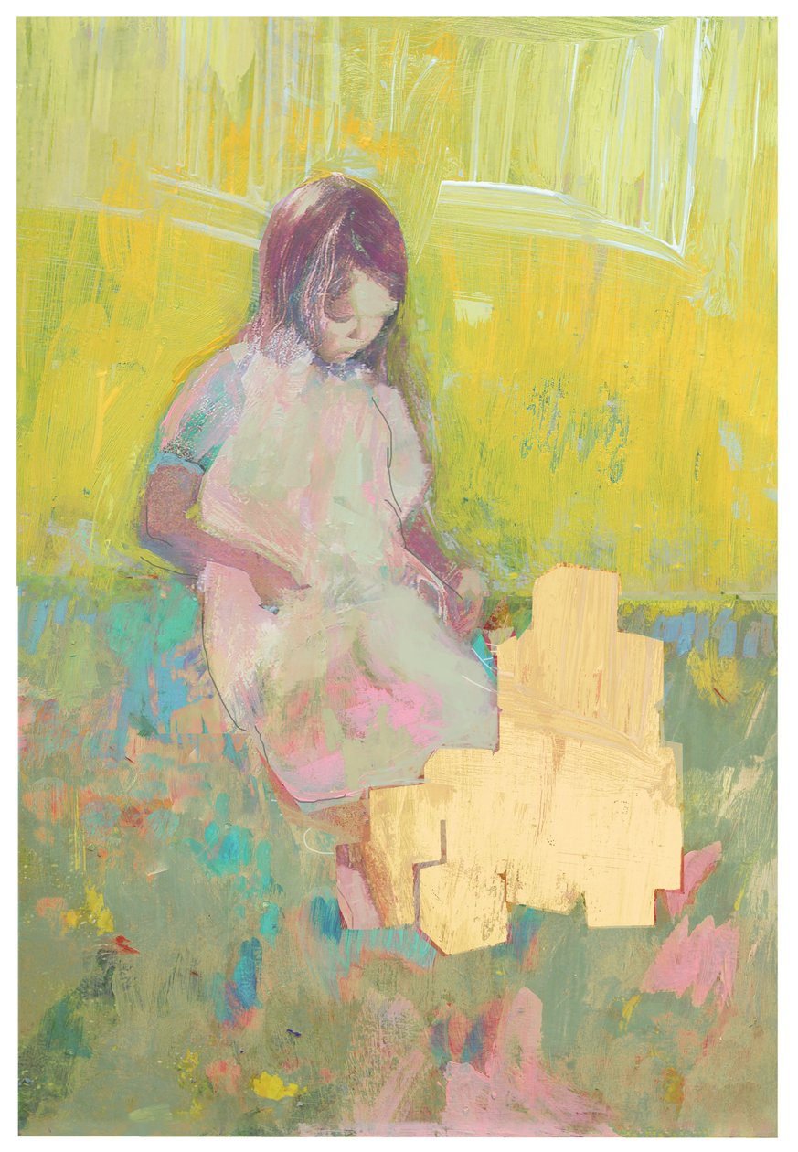 Blocos Girl e Building Blocks, 2016 de David McConochie