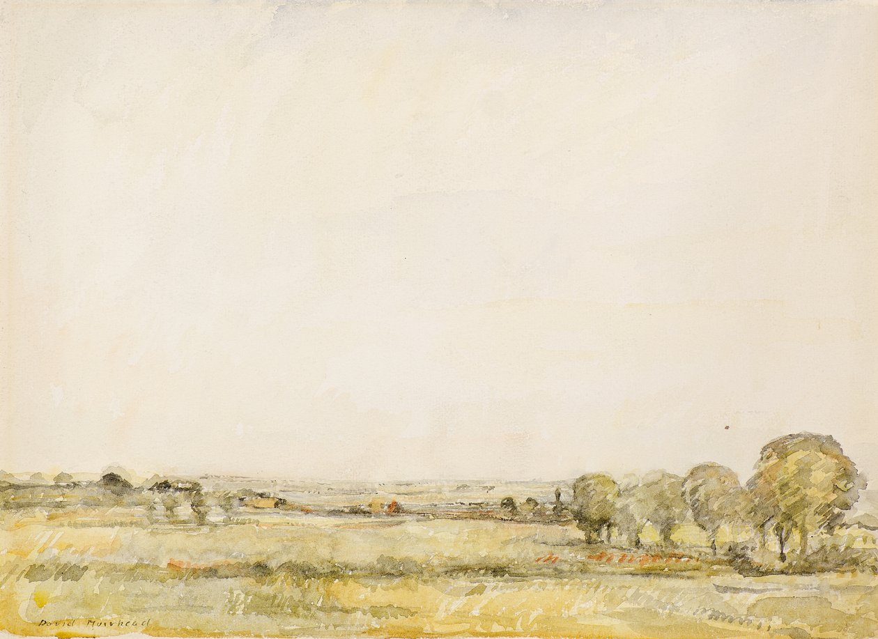 Em Essex (aquarela) de David Muirhead