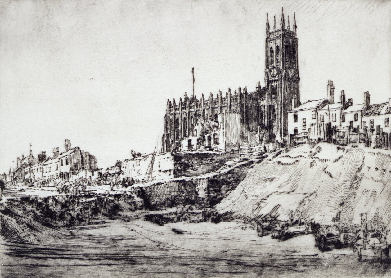 York Road, Leeds (gravura) de David Muirhead Bone