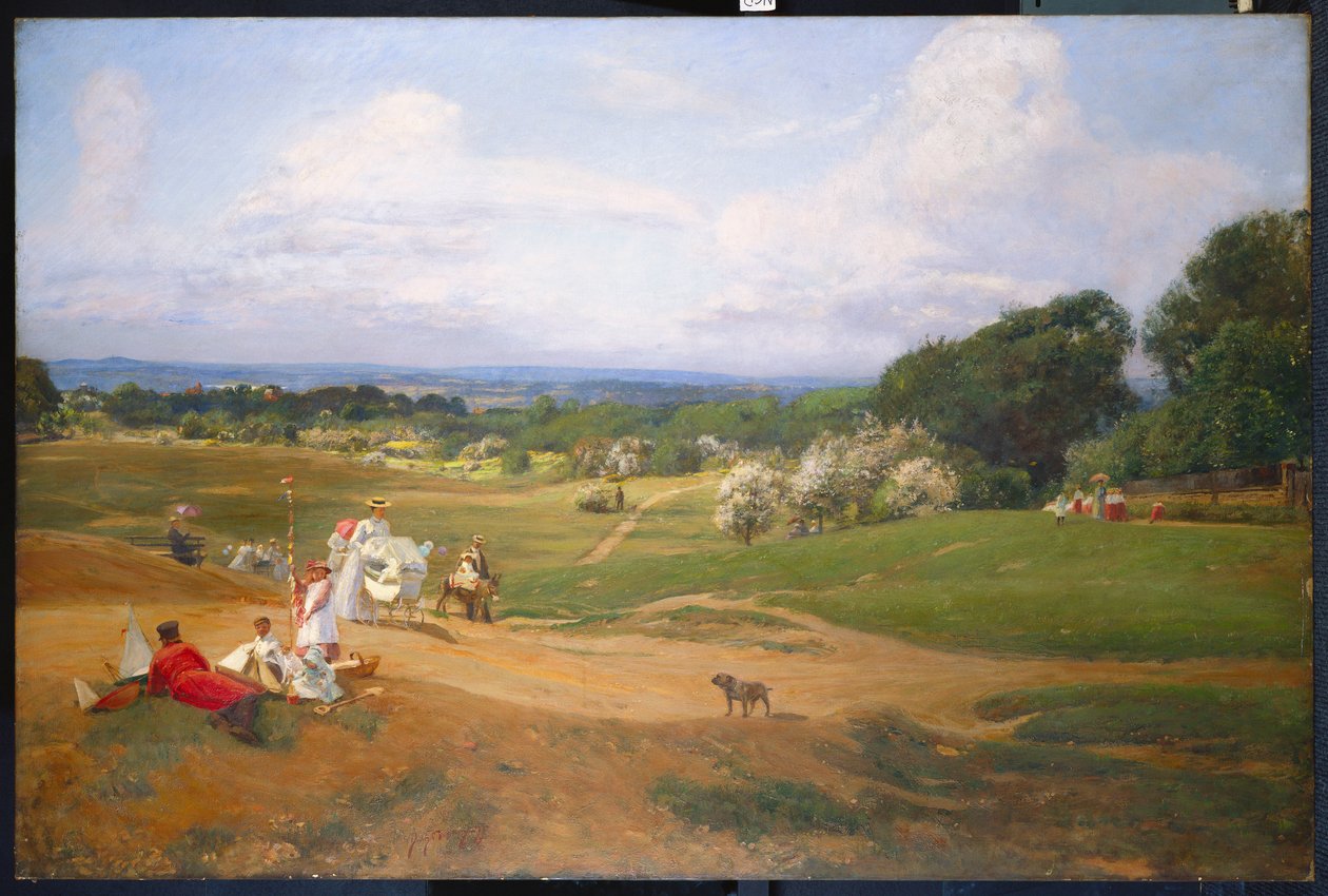 Hampstead "s Happy Heath, 1897 de David Murray