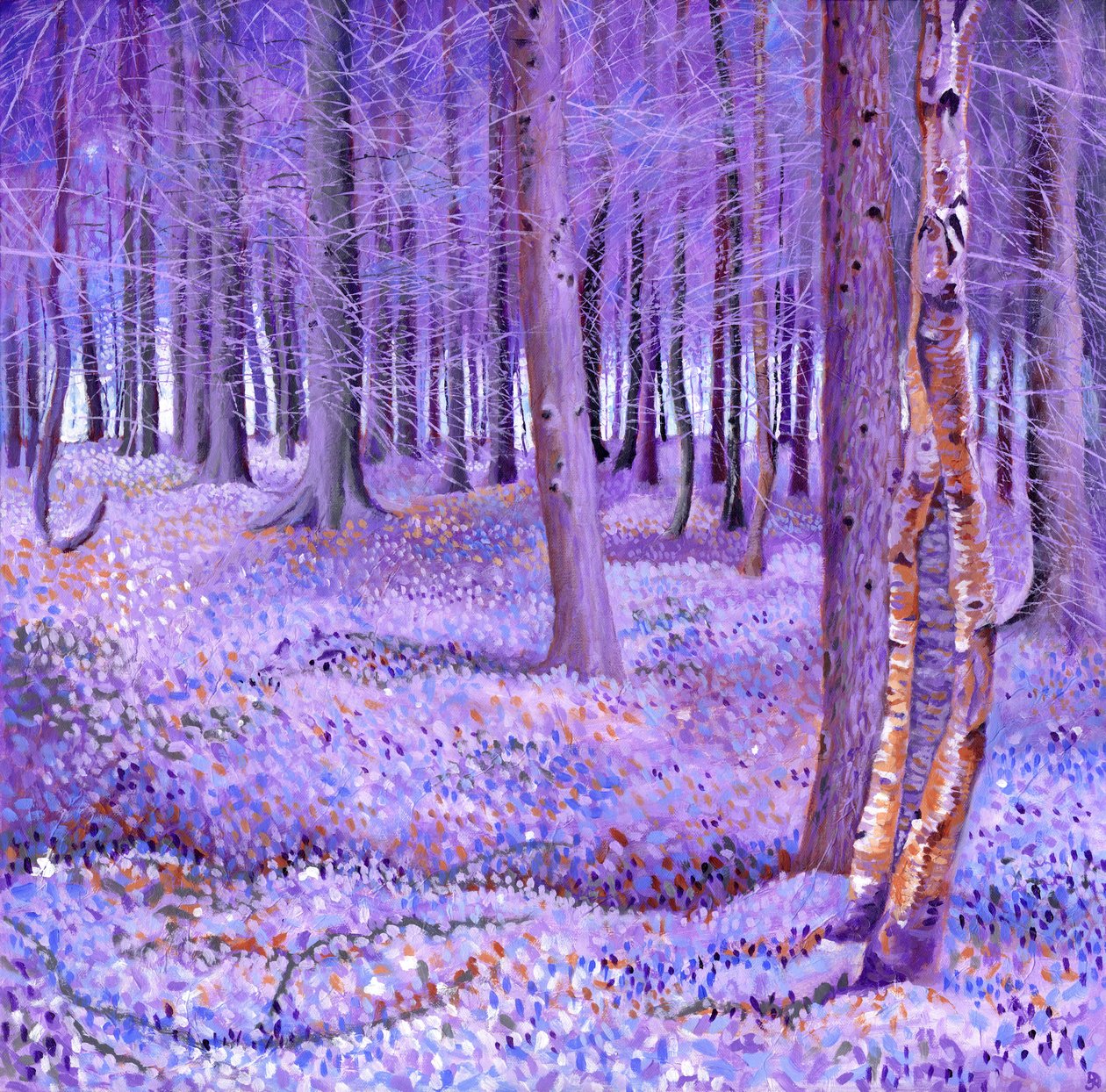 Floresta Púrpura 2, 2012 de David Newton