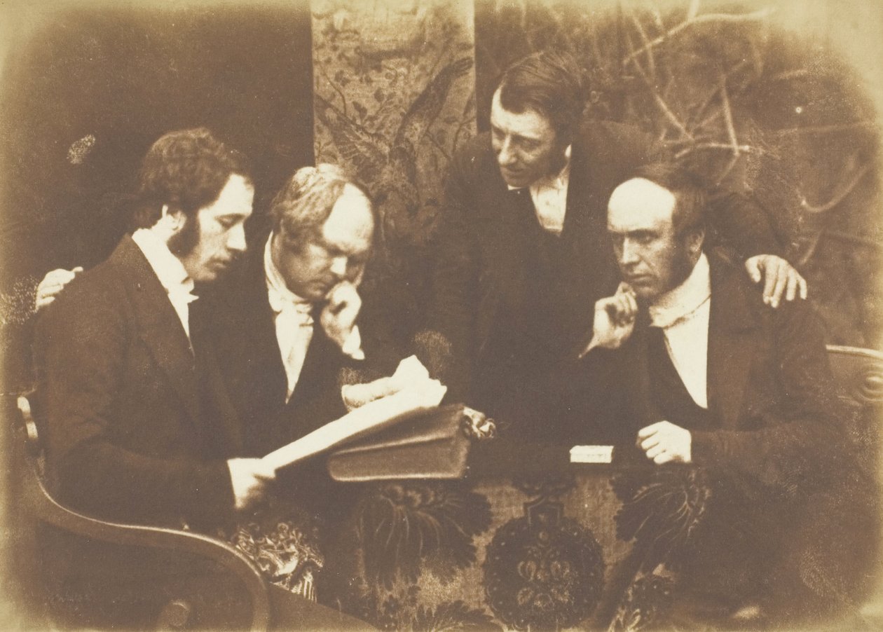 Presbitério Dumbarton, 29 de março de 1845. Criadores: David Octavius Hill, Robert Adamson, Hill & Adamson. de Hill and Adamson