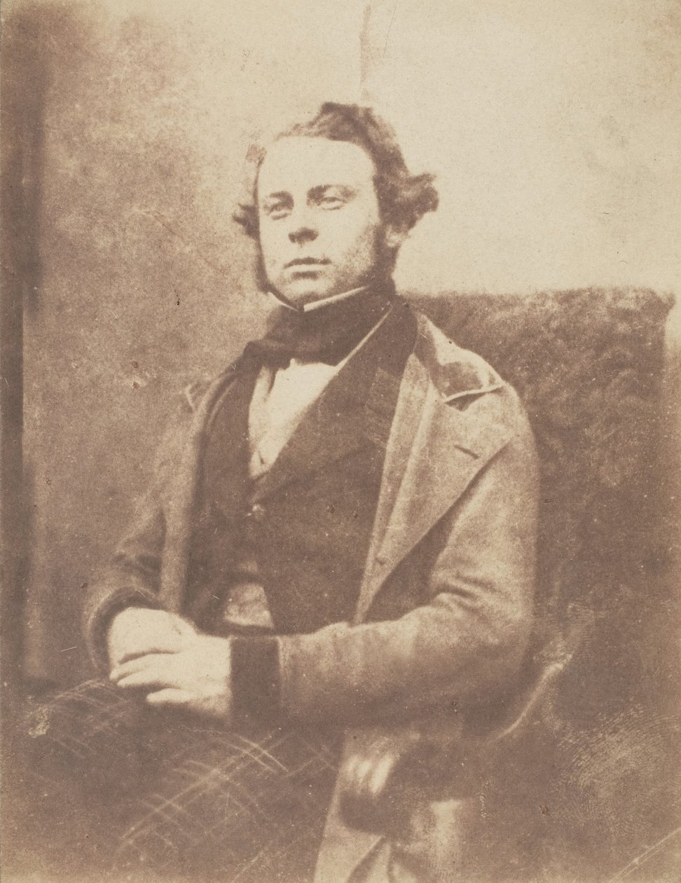 [Homem], 1843-47. Criadores: David Octavius Hill, Robert Adamson, Hill & Adamson. de Hill and Adamson
