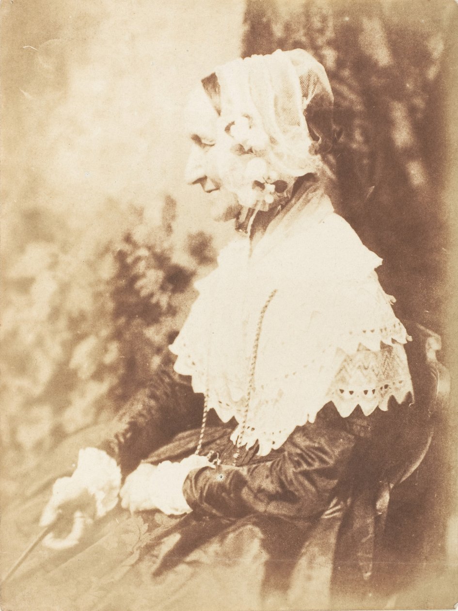 Sra. Rigby, 1843-47. Criadores: David Octavius Hill, Robert Adamson, Hill & Adamson. de Hill and Adamson