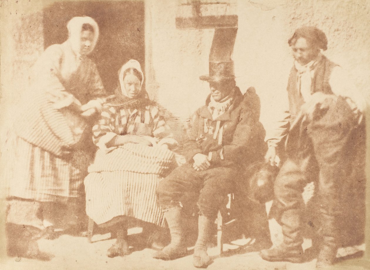 Família Newhaven, 1843-47. Criadores: David Octavius Hill, Robert Adamson, Hill & Adamson. de Hill and Adamson