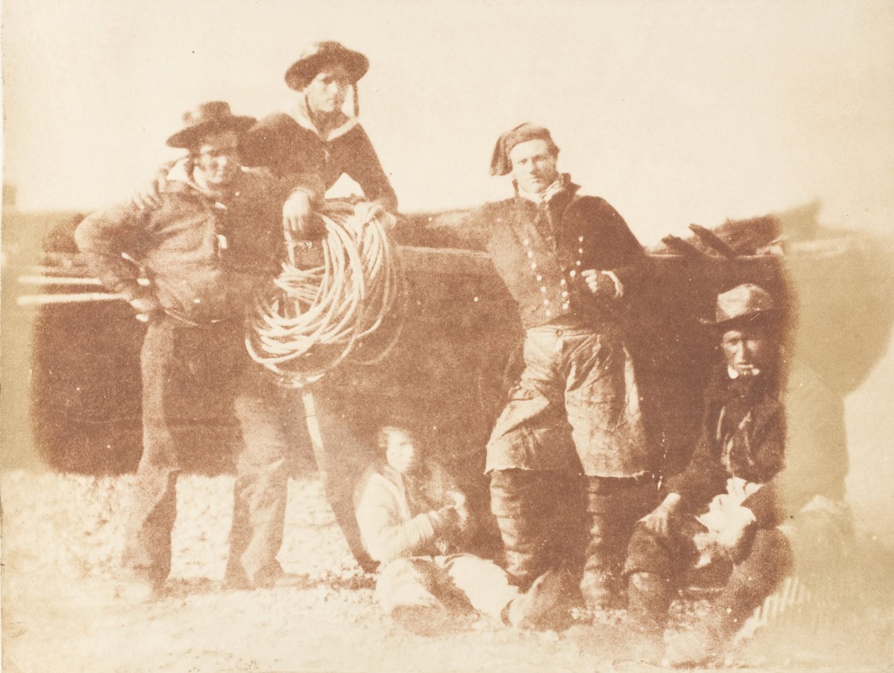 Grupo Newhaven, 1843-47. Criadores: David Octavius Hill, Robert Adamson, Hill & Adamson. de Hill and Adamson