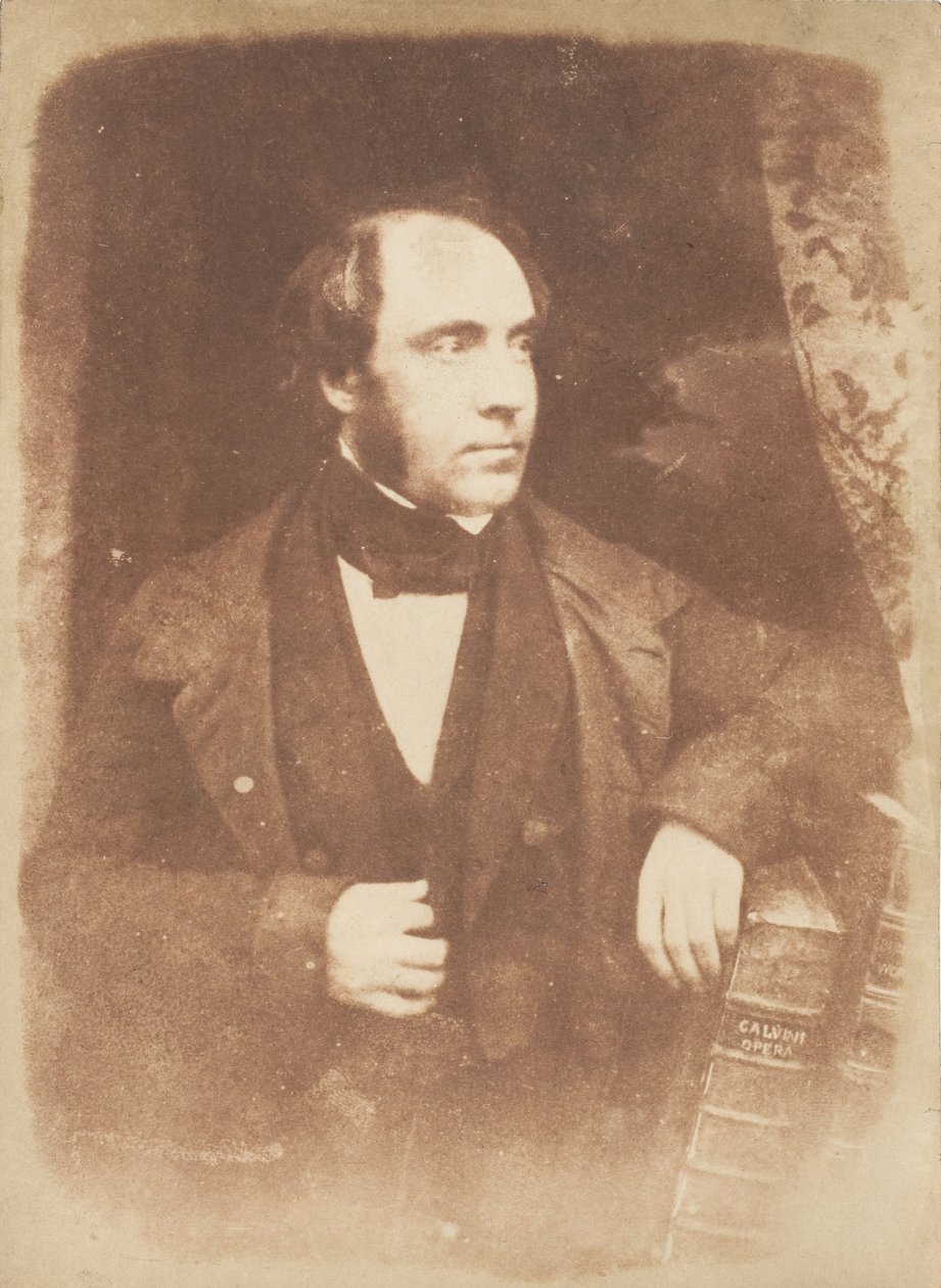 Rev. George Lewis, Dundee, 1843-47. Criadores: David Octavius Hill, Robert Adamson, Hill & Adamson. de Hill and Adamson