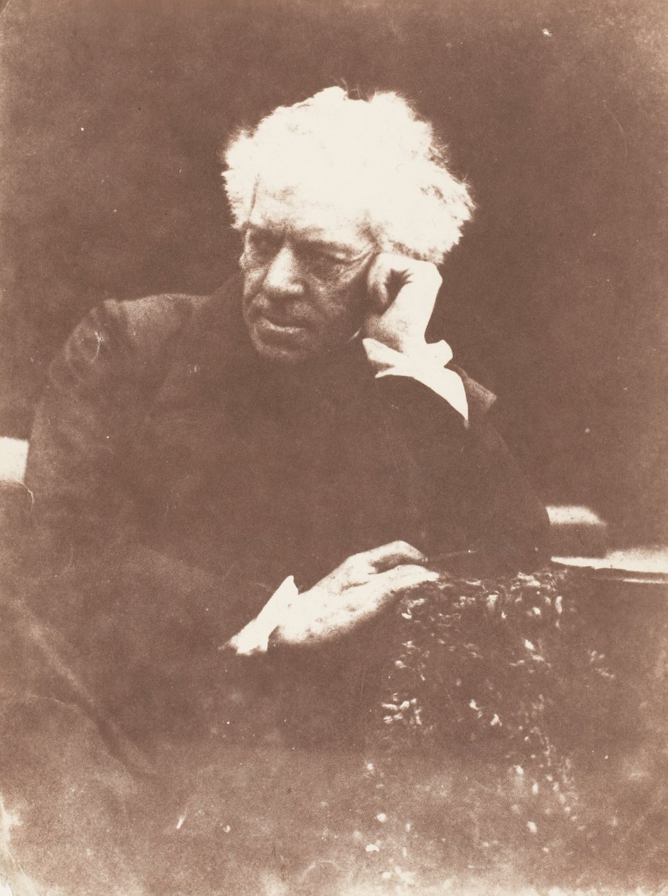 Sir William Allan, 1843-47. Criadores: David Octavius Hill, Robert Adamson, Hill & Adamson. de Hill and Adamson