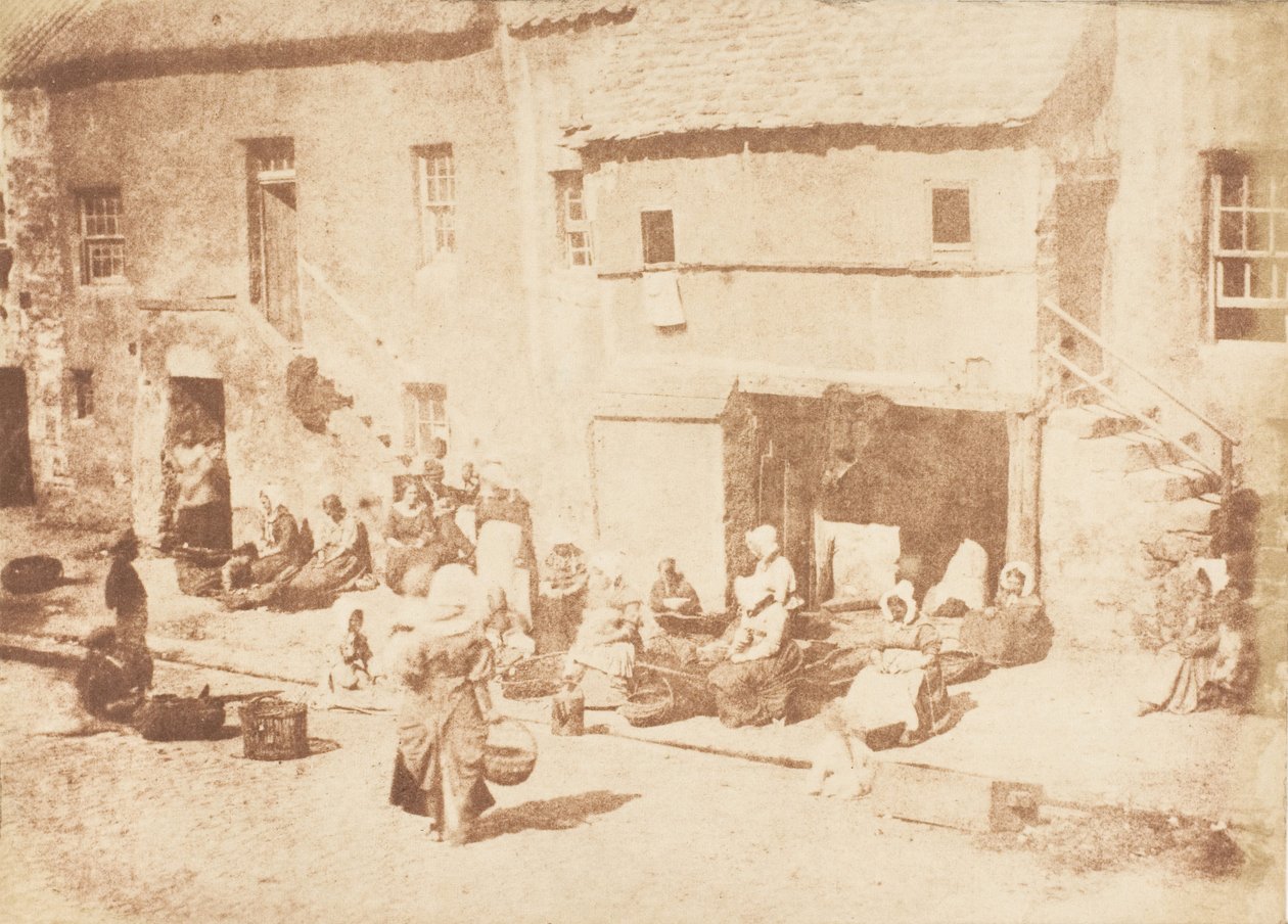 Santo André. Rua Norte, Fishergate, 1843-47. Criadores: David Octavius Hill, Robert Adamson, Hill & Adamson. de Hill and Adamson