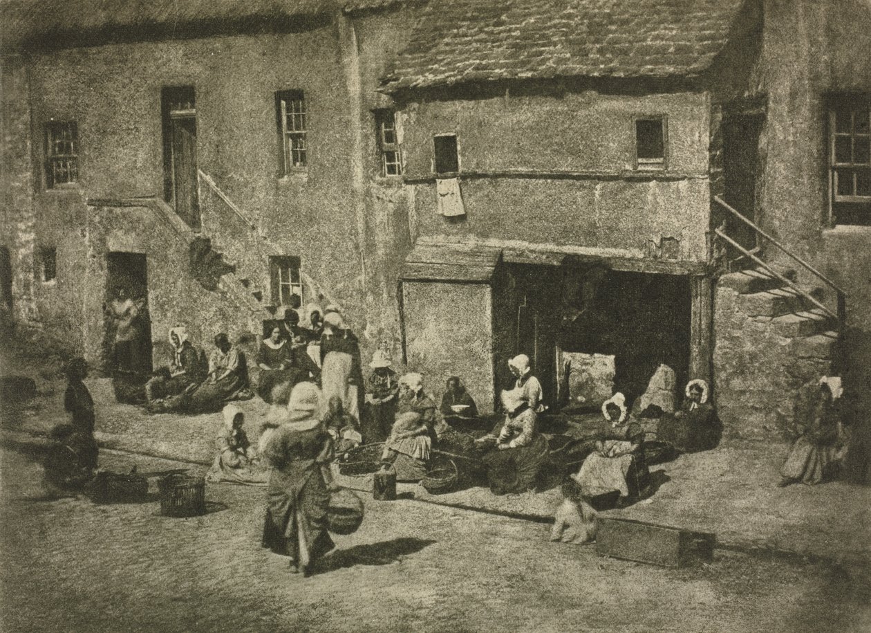 Trabalho de câmera: Newhaven Fisheries de David Octavius Hill