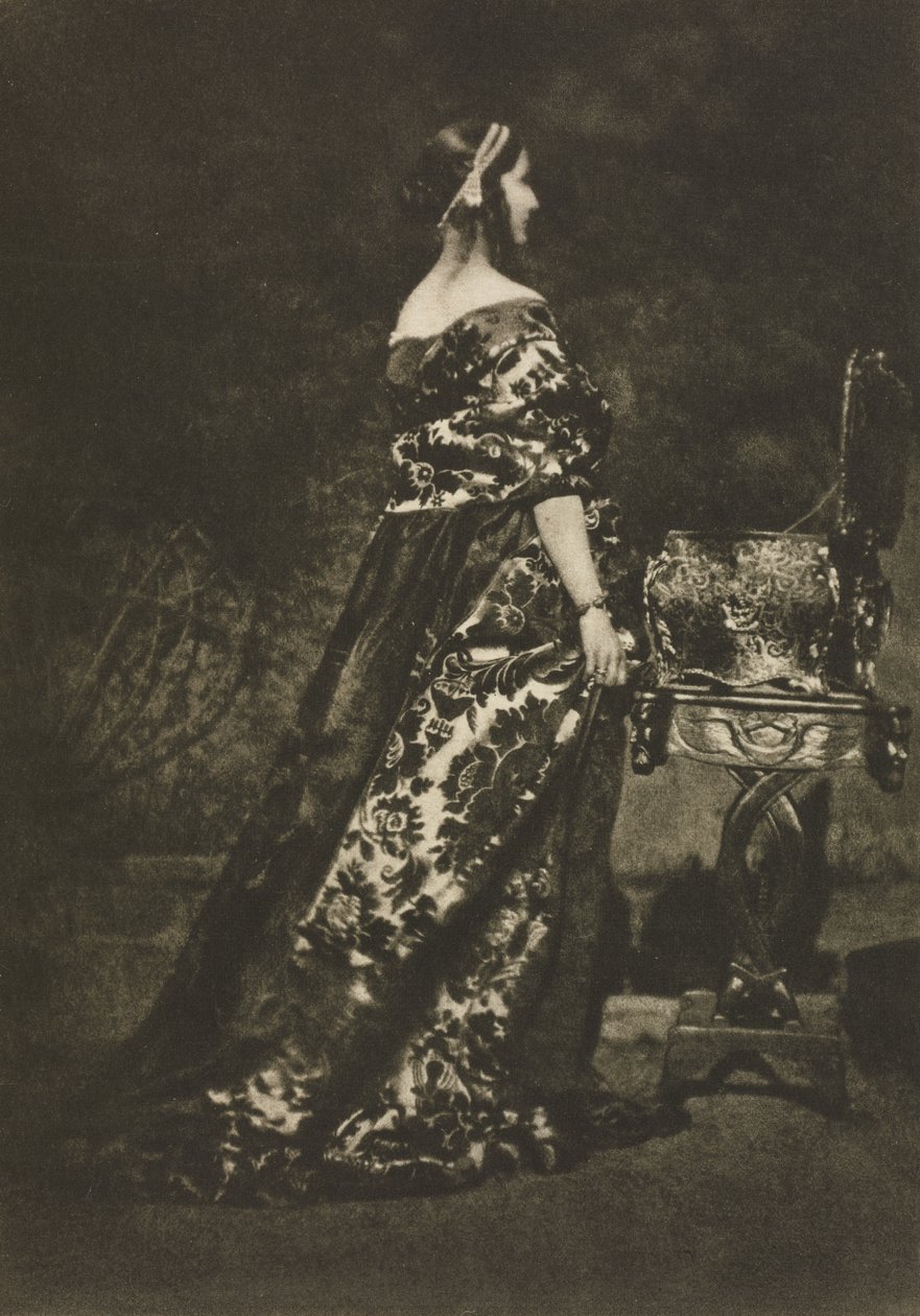 Trabalho de câmera: Retrato - O vestido e o caixão de David Octavius Hill