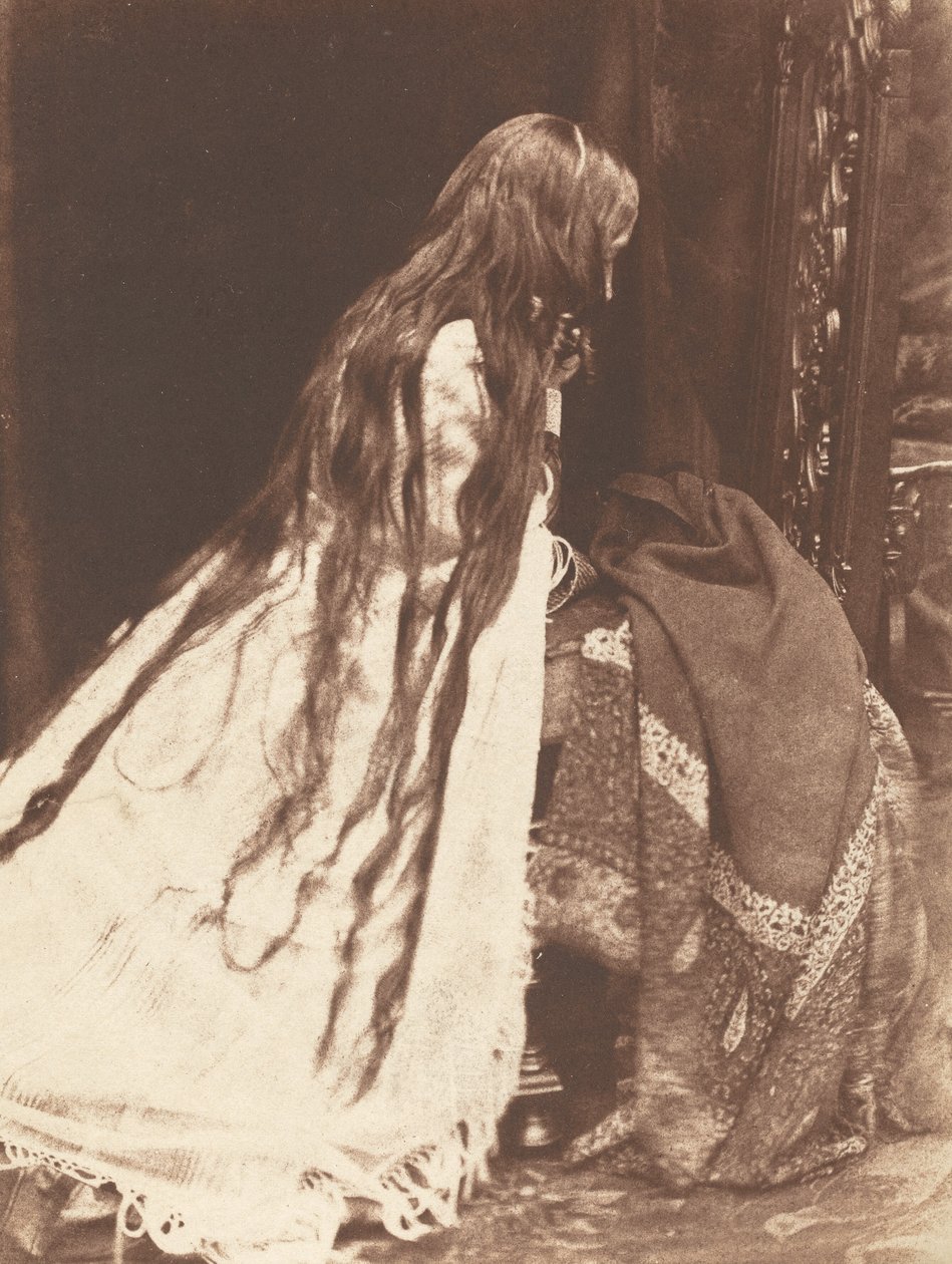 Oração,1843-1847 (foto) de David Octavius Hill