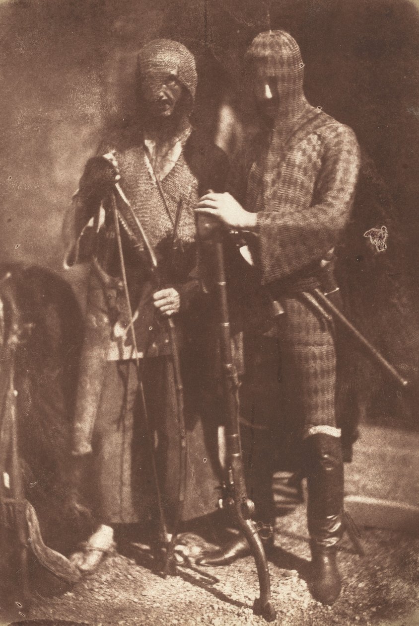 Armadura Afegã ou Circassiana de David Octavius Hill and Robert Adamson