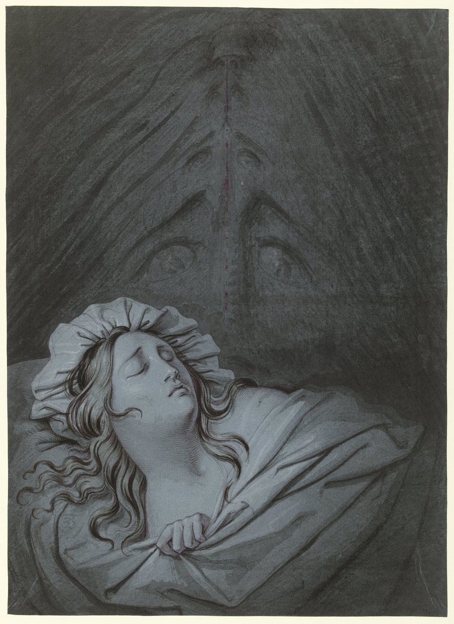 A visão de Beatrice Cenci de David Pièrre Giottino Humbert de Superville
