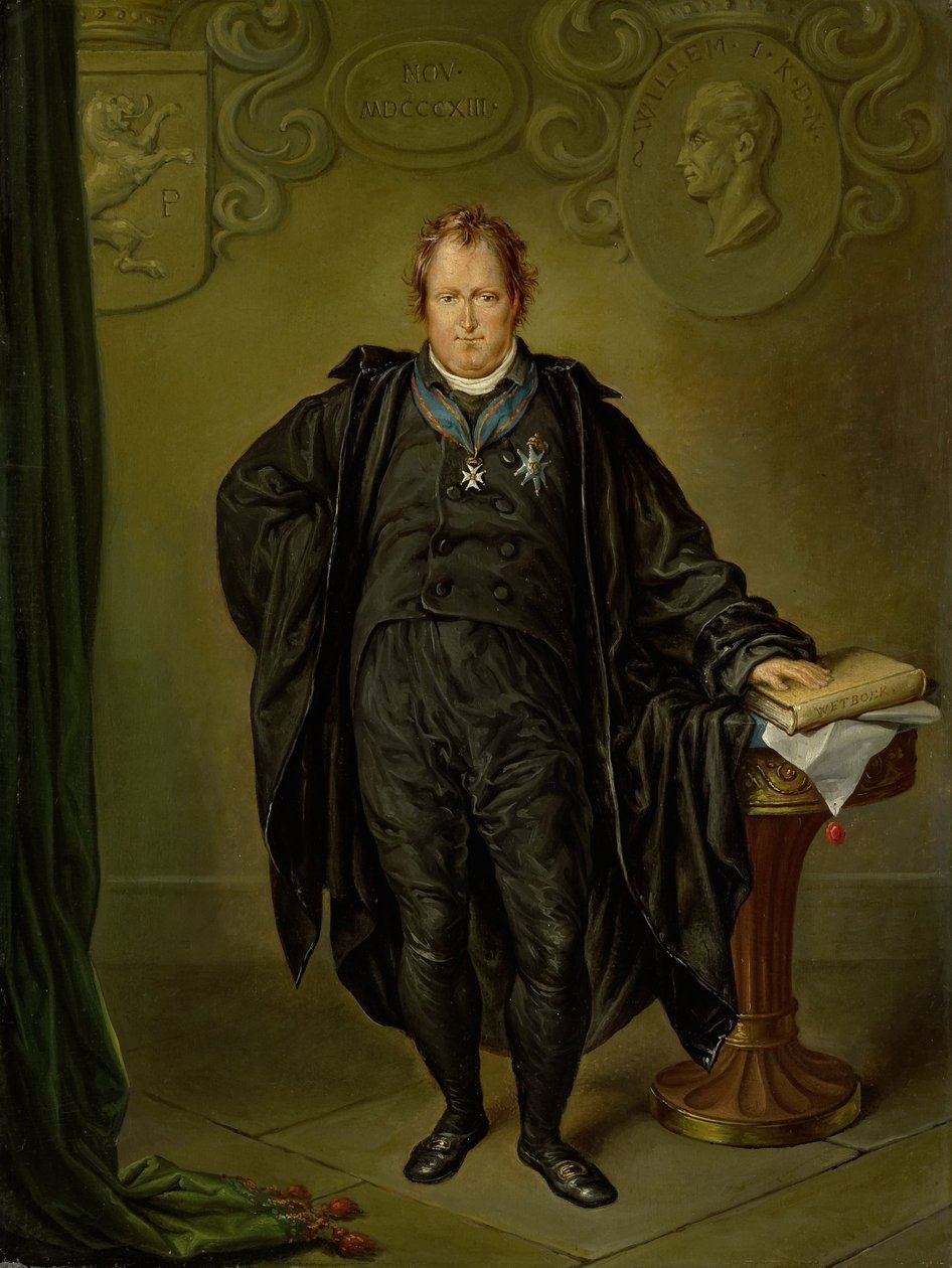 Johan Melchior Kemper (1776-1824), jurista e estadista de David Pièrre Giottino Humbert de Superville