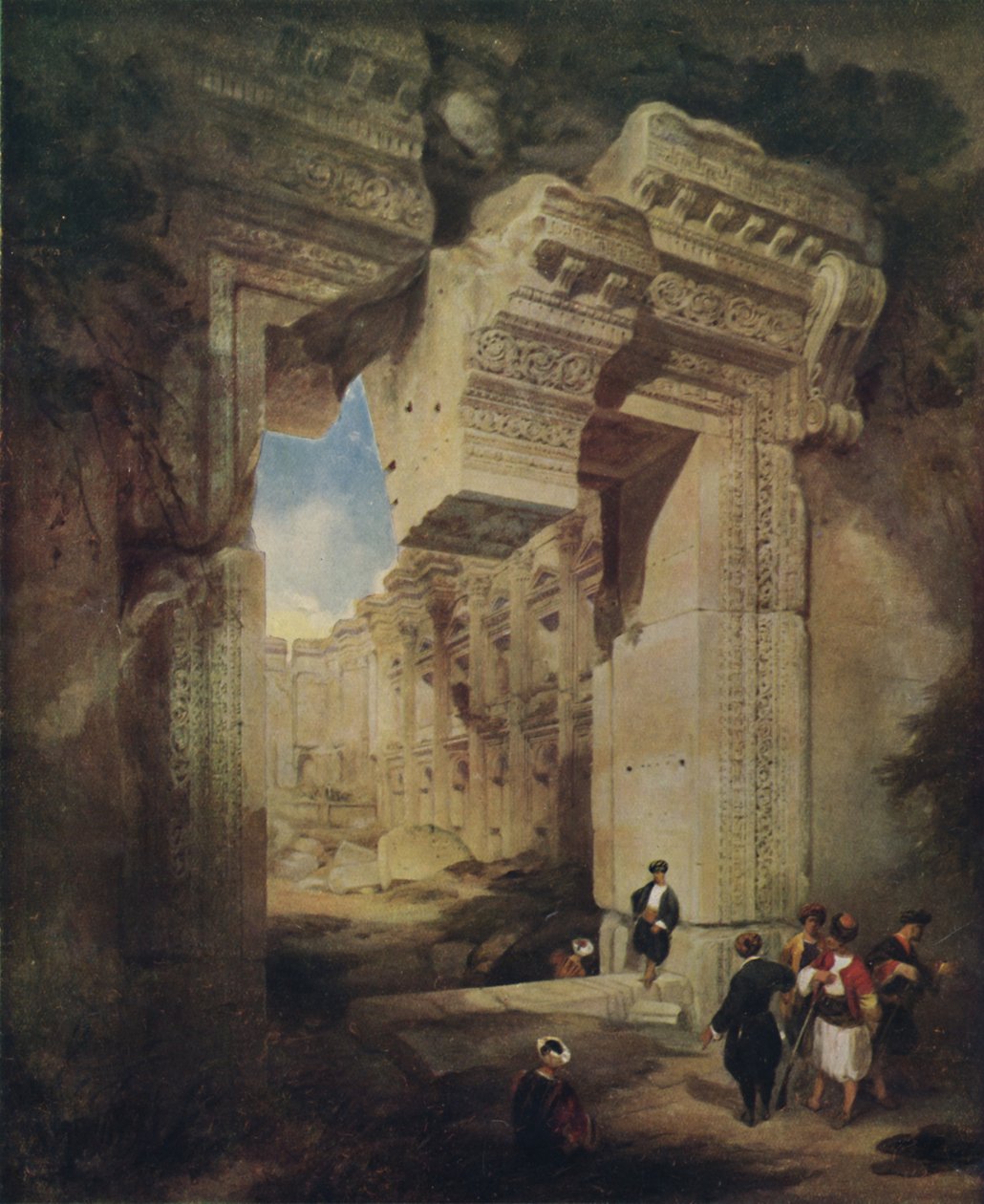 Baalbec, 1841, 1922. de David Roberts