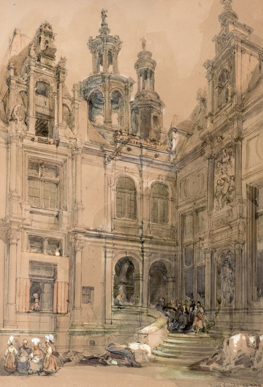 Bourne Courtyard de David Roberts