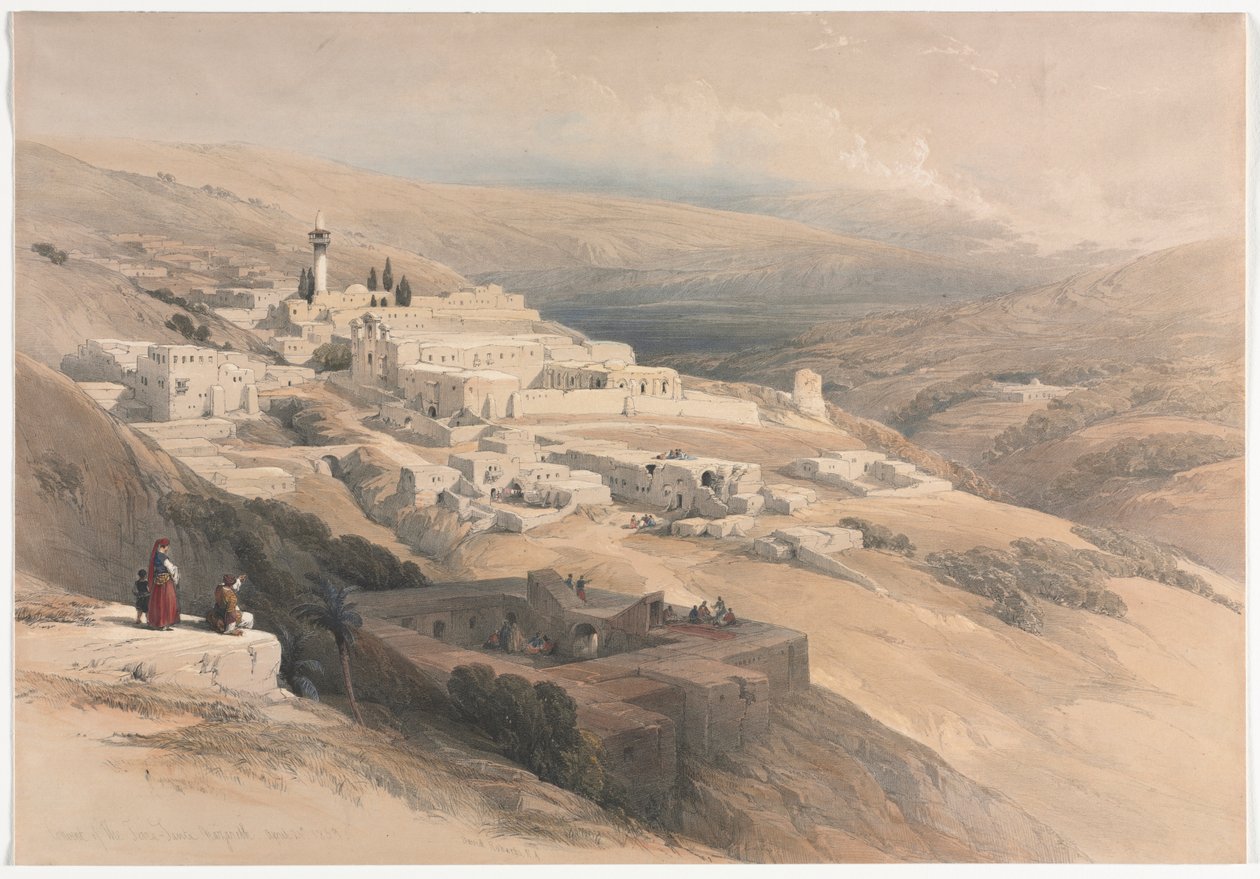 Convento da Terra-Santa, Nazaré de David Roberts