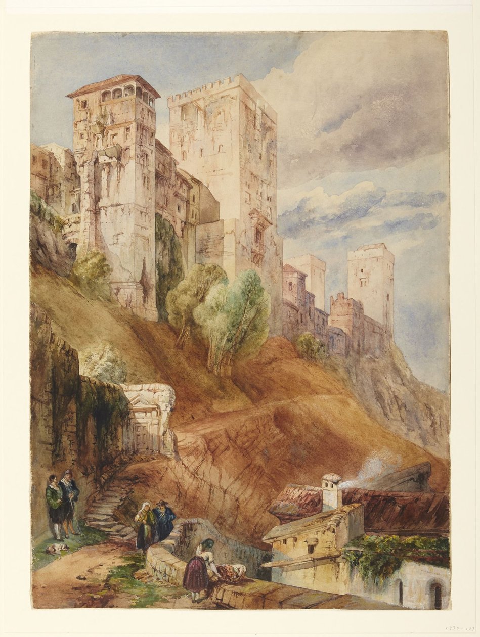 Fortaleza da Alhambra de David Roberts