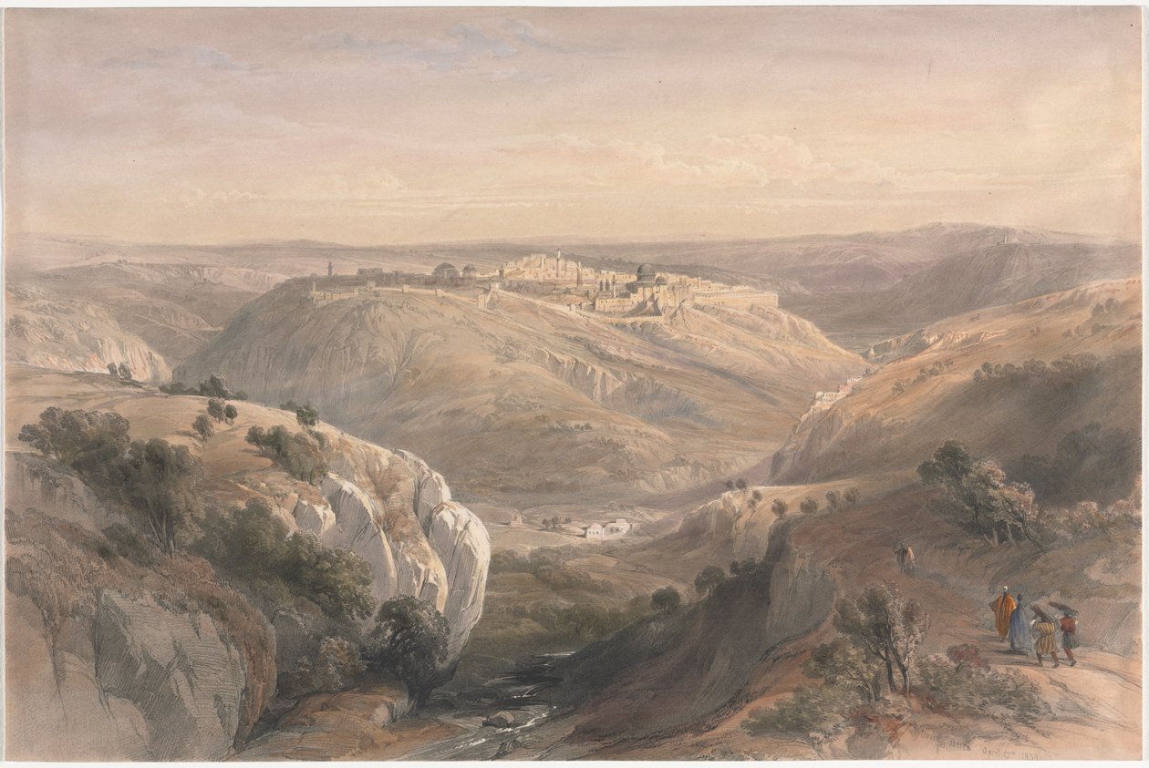 Jerusalém do Sul de David Roberts