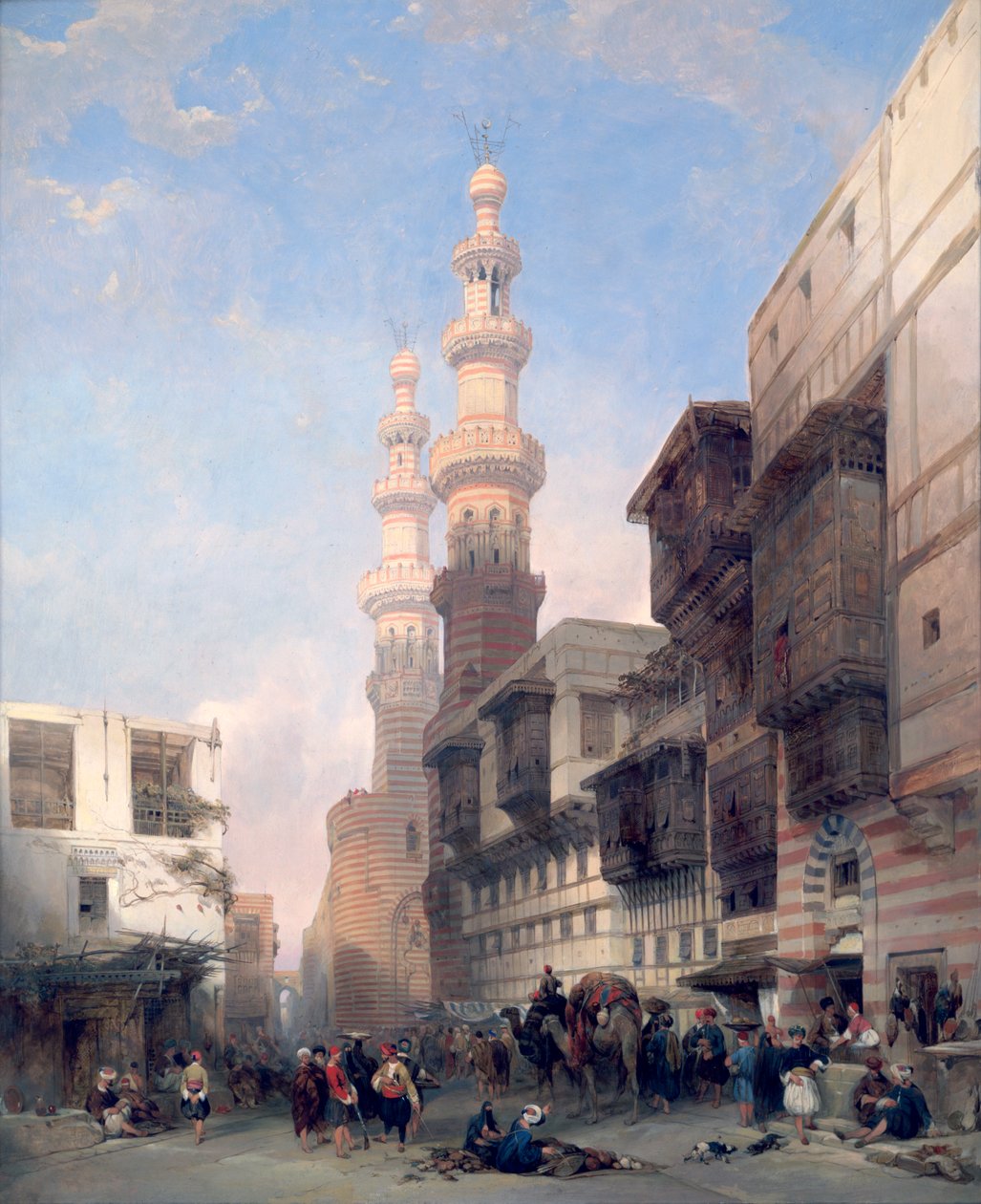 O portão de Metawalea, 1843 de David Roberts