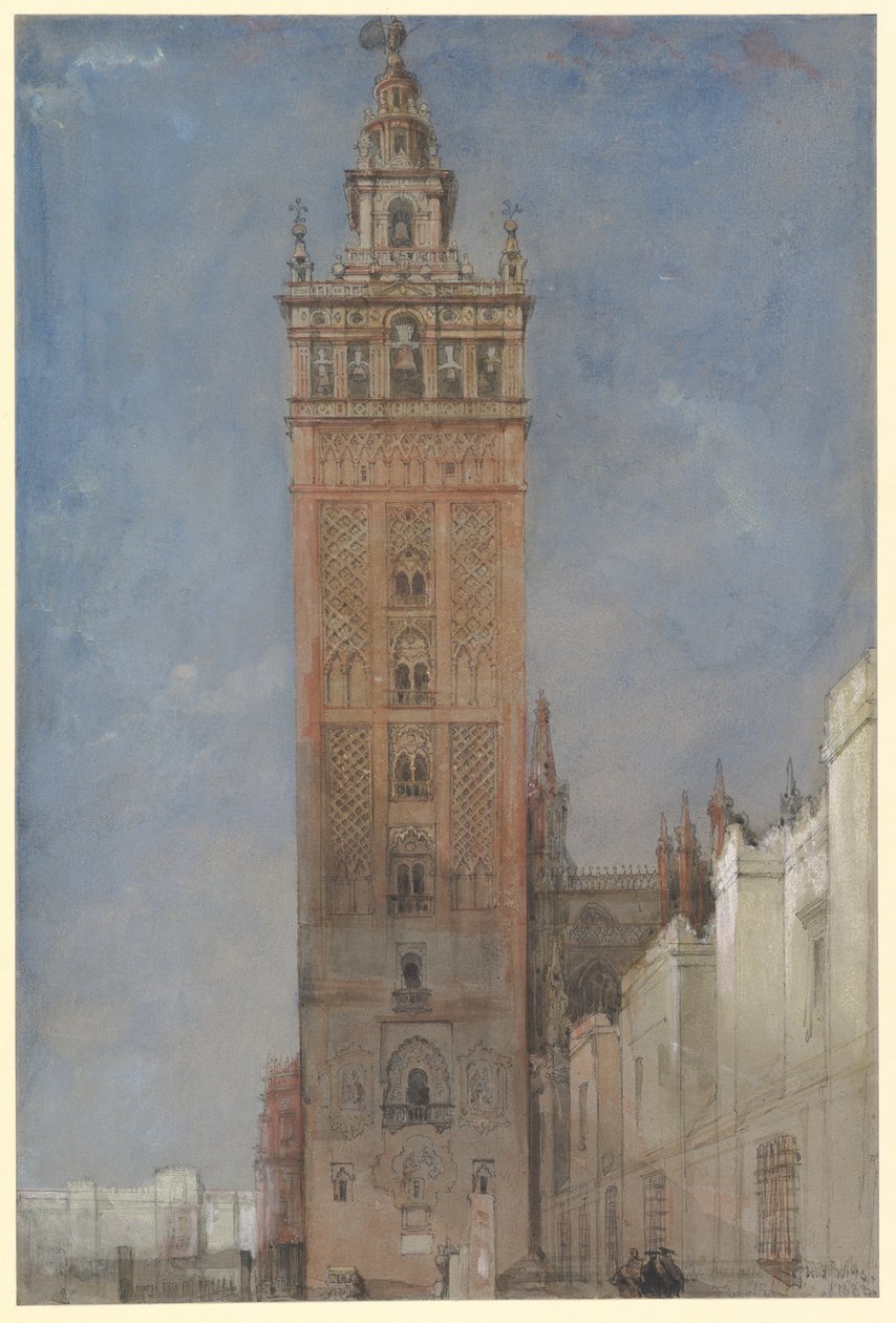 A Giralda, Sevilha de David Roberts